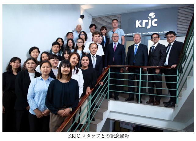 キルギス共和国日本人材開発センター：JICA理事長キルギス日本センターを訪問　ビジネスリーダーから学生まで、多様な意見交換を実施